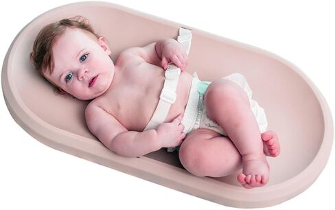 وسادة تغيير حفاضات الأطفال، وسادة تغيير مقاومة للماء وغير قابلة للانزلاق، وسادة طاولة تغيير قابلة للمسح، رغوة محيطية لتغيير الحفاضات، خالية من السوائل، لا حاجة إلى غطاء من القماش، غسيل أقل تحبه Green Moms in Kuwait