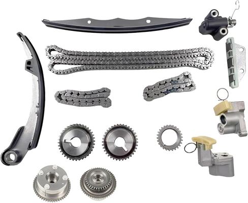 Timing Chain Kit Water Oil Pump 2.4L Fit for Frontier 1998-2004 Frontier for Xterra 2002-2004 KA24DE Car Engine Repair Parts 13028ZD00A 130289E010 15010F450A05 12493964 in Saudi Arabia