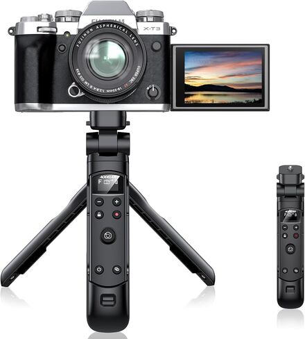 بالنسبة إلى ترايبود كاميرا Fujifilm مع إصدار مصراع قابلة لإعادة الشحن ، فإن Aodelan Shooting Grip Wireless Control Handled for Fuji X-T30 II و X-S10 و X100VI و X-H2S و X-H2 و X-T5 و X-T4 و X-T3 و X-S20 و X-T50 و X-T30 in Saudi Arabia