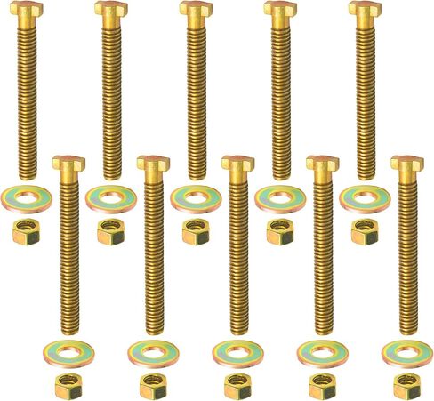 20pcs Brake Chamber Cage Bolt Assembly – Fits for Semi Truck, Air Spring Brake Repair (Replaces Bendix 800921/TR800921)-1/2" Thread and 4-13/16"Length in Kuwait