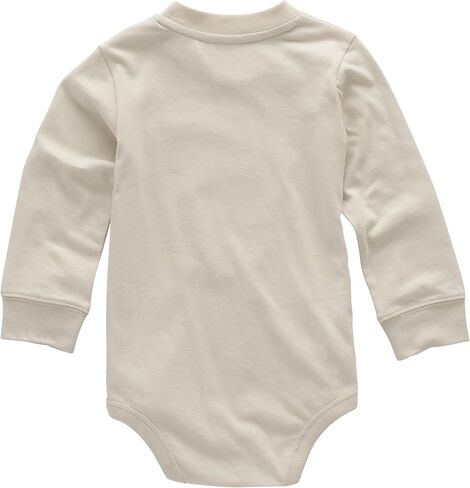 carhartt bodysuit بأكمام طويلة ، Turtledove ، 18 شهرًا in Kuwait