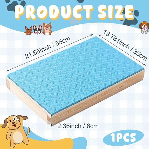 Chunful Dog Training Platform Non-Skid Surface Place Boards for Dog Portable Agility Training Equipment Pivot Box for Indoor or Outdoor Use Puppy Stand Place Boards in Kuwait