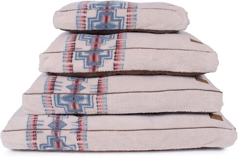 Pendleton Berber Napper Dog Bed - Wyeth Trail Oxford ، XL in Kuwait