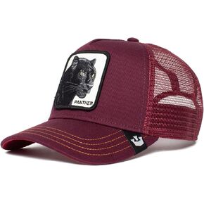 Goorin Bros. Usisex The Farm Original Snapback Mesh Mesh Hat ، Chocolate (The Lone Wolf) ، مقاس واحد in Saudi Arabia