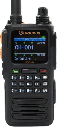 Wouxun KG-Q10H Quad Band Handheld Amateur Radio (Red) in Kuwait