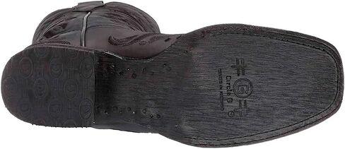 Corral Boots Women's All Black Tooled Inlay Square Toe Boots in Saudi Arabia