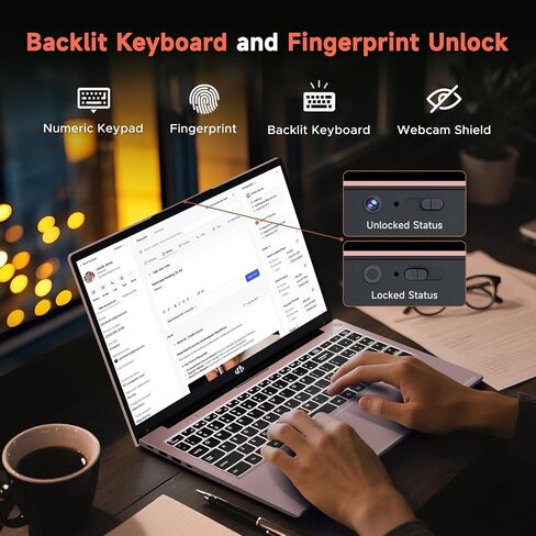 NIMO 15.6 "IPS FHD-Business-Laptop ، Intel 6 Core I3-1215U 32GB RAM 1TB SSD (Beat I5-1135G7 ، حتى 4.4 جيجا هرتز). in Kuwait