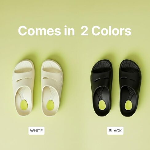 danoo& Healing Max T1 Recovery Sandals Lightweight Thick Cushion Open Toe Comfortable Sports Orthotic Slides for Plantar Fasciitis, Joints, and Post-Workout Footwear with Arch Support in Saudi Arabia