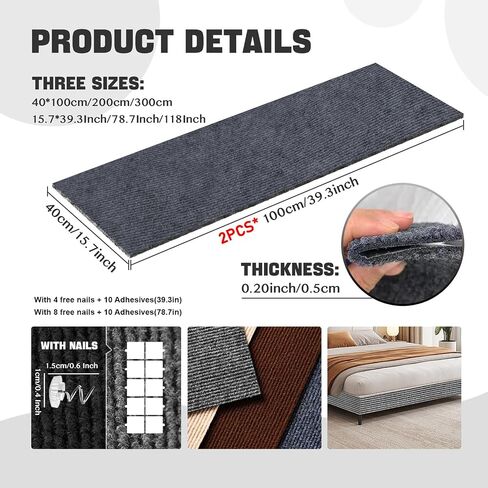 Cat Scratch Couch Furniture Protector, Adhesive Cat Scratch Pad Deterrent for Furniture, DIY Climbing Cat Scratcher Couch Protector from Cat Claws Scratching for Indoor Cat(Green, 78.7x15.8Inch) in Saudi Arabia