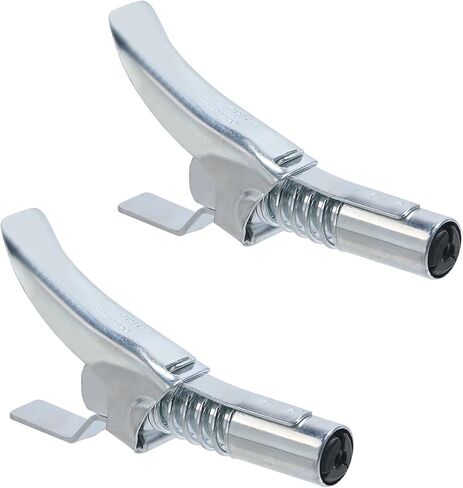 Geesatis 1pcs Mini Grease Gun ، Air Tool Grease Gun ، عملية واحدة ، من نوع الدفع ، فوهة الإبرة ، فضية in Kuwait