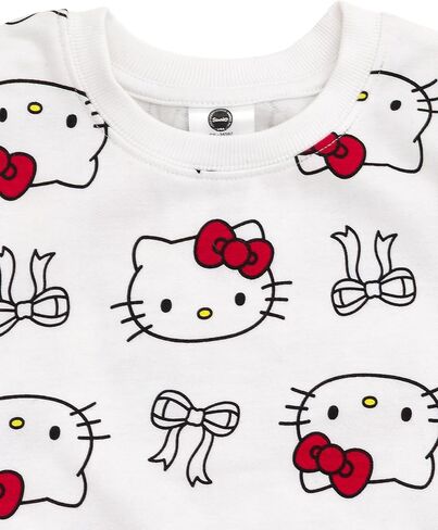 Hello Kitty Girls Sweetshirt و Gogger Pants Outfit Toddler لأحجام الأطفال الكبيرة (2T - 14-16) in Kuwait