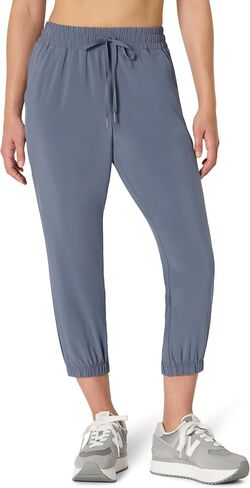 Amazon Essentials Women's Performance Stretch Woven Crop Jogger Pant in Saudi Arabia