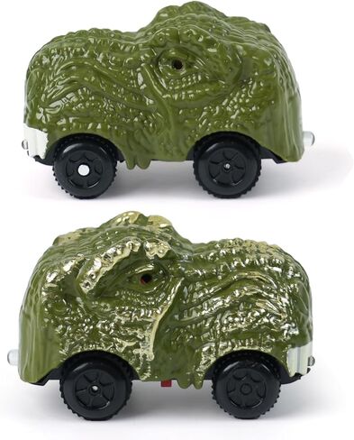 Dinosaur Track Toys for Kids - Best Birthday Gifts for 3 4 5 6 7 Year Old Boys, Flexible Race Car Track Set with Light & Sound, Create a Dino World Adventure in Saudi Arabia