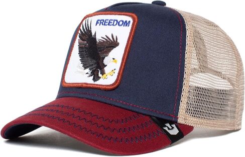 Goorin Bros. Usisex The Farm Original Snapback Mesh Mesh Hat ، Chocolate (The Lone Wolf) ، مقاس واحد in Kuwait