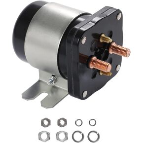 LDMINDA Heavy Duty 48V 4 Terminal Solenoid Heavy Duty 48V Solenoid Relay Switch Replacement For Club Car EZGO Yamaha Electric G19 Power Drive #586 Series Replace JR1-H1950-00 73231-G01