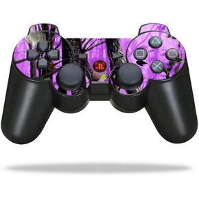 Protective Vinyl Skin Decal Skin Compatible with Sony Playstation 3 PS3 Controller wrap Sticker Skins Purple Tree Camo