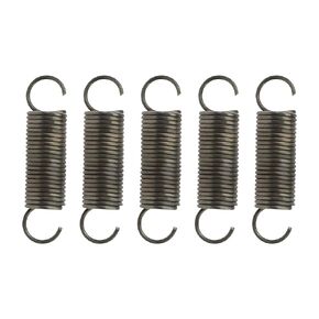 Micro Traders 5X Extension mpressed Spring Dual Hook Spring Diameter 1.0mm OD 10mm Length 40mm for Furniture Screen Doors Repair Projects