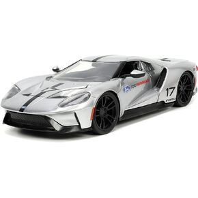 Jada Toys Big Time Muscle 1:24 2017 Ford GT Die-cast Car, Toys for Kids and Adults