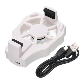 MECCANIXITY Mobile Phone Cooler Quiet Cellphone Radiator Rapid Heat Dissipation for 2.68 to 3.51 Inches Phone with Cool Light Effect