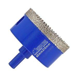 SHDIATOOL Diamond Drill Core Bits, 1-3/8-inch (35mm) Core Hole Saw Cutter, Triangle Shank Drilling Bits for Porcelain Tile Marble Ceramic Granite(Pack of 2)