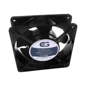 Coolerguys 120mm (120x120x38) 115v AC Ball Bearing Fan CG12038L115B1-T with 36" AC Power Cord