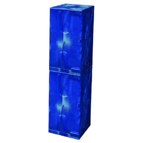 Eagle M24CRA Under Counter Modular Poly Cabinet, 2 Doors, 24 gal, Blue