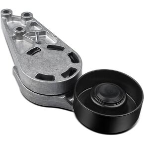 A-Premium Belt Tensioner Assembly with Pulley Compatible with Audi A4 A4 Quattro 2002-2008 L4 1.8L 2.0L, Replace# 06B903133D, 06B903133E