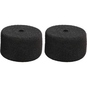 Pack of 2 Felt Drum Beater Head for Bass Drum Percussion Accessories