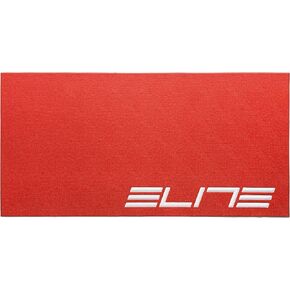 Elite Home/Indoor Bike Training Mat (X-Large, Red)