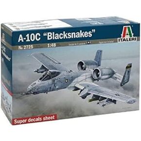 Italeri 2725S A-10C Blacksnakes Model Aircraft 1: 48