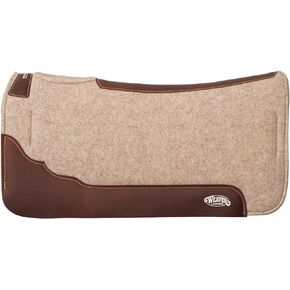 Weaver Leather Synergy Contoured F10 Virgin Merino Wool Felt Performance Saddle Pad, 31" L x 32" W