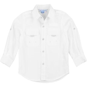 RUGGEDBUTTS Baby/Toddler Boys Sun Protective Button Down Shirt