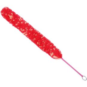 Vbest life Flute Cleaning Swab Brush, Red Nylon Practical Flute Cleaning Swab Brush Moisture Cleaner Music Instrument Parts
