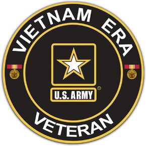 Kramer Vietnam Era Veteran Military Vinyl Sticker Car Truck Window Decal US Army Bumper 5" Set of 2