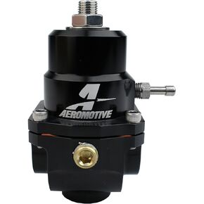 Aeromotive 13305 Regulator, X1 Adjustable, 35-75psi, 313 Valve, (2)-08inlets, -08 return