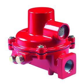 Emerson-Fisher LP-Gas Equipment R122H-AAJ First Stage Compact Regulator, Non-Adjustable 10 psig Spring, 1/4" x 1/2" NPT