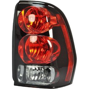 Dependable Direct Passenger Side (RH) Tail Light Lamp for 2002-2009 Chevrolet Trailblazer GM2801150 - Includes Bulbs
