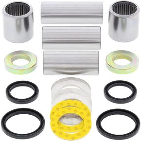 All Balls Racing 28-1037 Swing Arm Bearing Seal Kit Compatible with/Replacement for Honda CR250R 2002 2003 2004 2005 2006 2007 CRF450R 2002 2003 2004