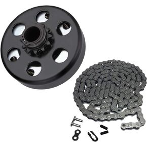 Centrifugal Clutch 3/4" Bore 12 Tooth 35 Chain for Go Kart Mini Bike Fun Kart 2-7 HP Engine Fits for Honda GX160 GX200 GX140 GX120 GC160 GC19