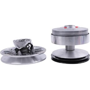 AIVWUMOT Golf Cart Drive Clutch 1018339-02 & Driven Clutch 1018340-01 Compatible with Club Car DS 97-23 Precedent 04-23