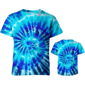 Kirendle 3D Graphic Tees for Boys Girls Kids, Summer Crewneck Short Sleeve T Shirt Cool Print for 6-16 Years Teens