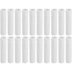 FOTABPYTI Candle Covers Sleeves, Candle Light Socket Covers Lifelike Easy to Replace 4 Inch Heat Resistant for Restaurant for Chandelier for Hotel