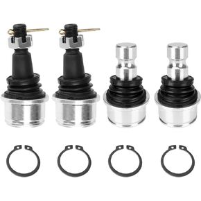 Upper Lower Ball Joints for Can Am Commander 1000 1000R, Outlander 650 800R, for Maverick X3 2017 Replaces 706202044 706202045-4PCS