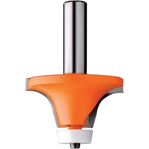 CMT 866.602.11 Solid Surface Rounding Over Bowl Router Bit W/Bearing, 2-Inch Diameter, 1/2-Inch Shank