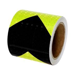 PATIKIL Reflective Tape, 4 Inch x 33 Ft Waterproof High Visibility Warning Safety Adhesive Tape Outdoor Reflector Stickers for Bikes Cars Motorcycles Trucks, Red-White