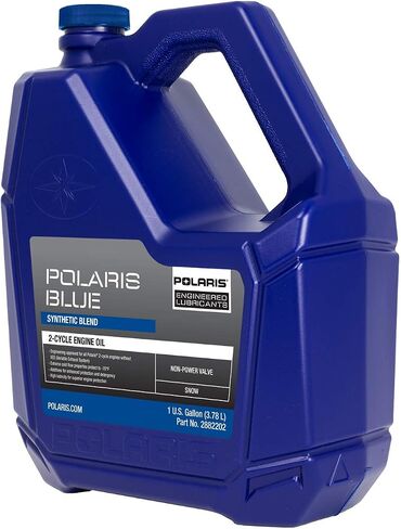 Polaris Premium Synthetic Blend 2-Stroke Engine Oil 1 Gallon Jug OEM 2875036 2882202 in Saudi Arabia