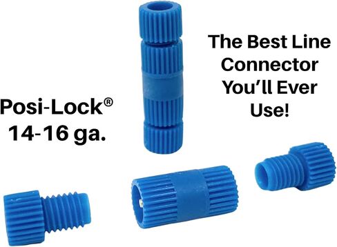 Posi-Lock Sampler. 1 of Each Lock. The Best Line Connector Youll Ever Use! (Choose Your Gauge Size and Amount) (Posi-Lock Sampler, 1) in Saudi Arabia