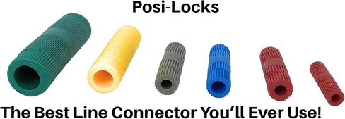 Posi-Lock Sampler. 1 of Each Lock. The Best Line Connector Youll Ever Use! (Choose Your Gauge Size and Amount) (Posi-Lock Sampler, 1) in Saudi Arabia
