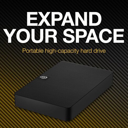 سيجيت اكسبانشن بورتابل، 2 تيرابايت، قرص صلب خارجي، 2.5 بوصة، USB 3.0، لجهاز ماك والكمبيوتر الشخصي (STKM2000400) in Saudi Arabia