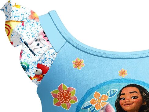 QAQGood Girls Princess Cartoon 3 Pcs Swimsuit Swimwear Kids Summer Beach in Saudi Arabia